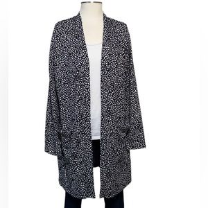 Sanctuary Open Front Jersey Knot Cardigan Size Large